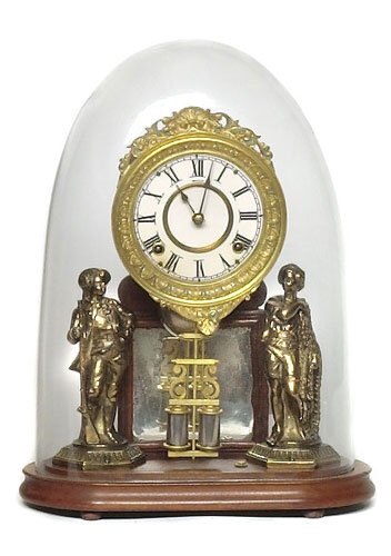Ansonia Crystal Palace No. 1 Extra Clock, — Antique Clocks Price Guide