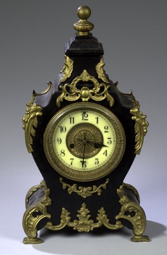Waterbury Louis Shelf Clock, — Antique Clocks Price Guide