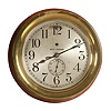 Brass 8" Seth Thomas Engine Room Clock from Ohio River Packet Boat,