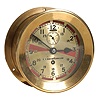 Brass Radio Room Deck Clock for U.S. Maritime Commission,
