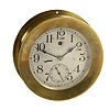 Seth Thomas Brass Deck/Engine Room Clock,