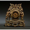Spanish American War Cast Iron Novelty Clock,