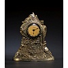U.S.S. Maine Cast Iron Novelty Clock,