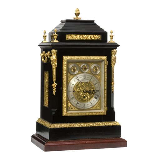 Large Scottish Bracket Clock, — Antique Clocks Price Guide