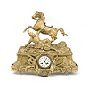 French Gilt Mantel Clock,