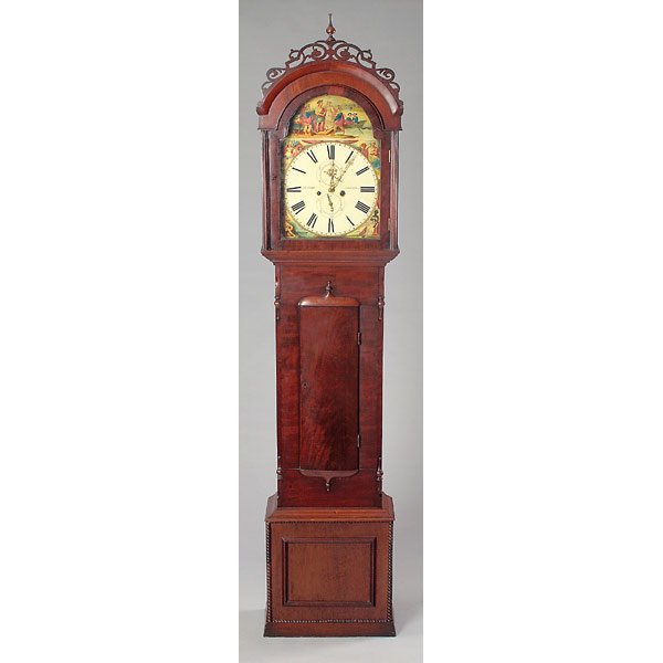 Scottish Regency Tall Cased Clock, — Antique Clocks Price Guide