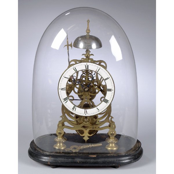 Harris Griffin &amp; Co. Philadelphia Skeleton Clock, — Antique Clocks Price Guide