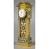 French Enameled Mantle Clock,