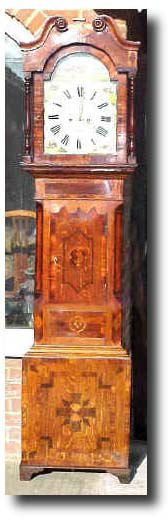 English Early Victorian Oak Cased Tallcase Clock, circa 1860 — Antique Clocks Price Guide