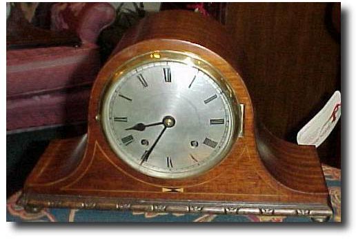English Mahogany Mantel Clock, circa 1930 — Antique Clocks Price Guide