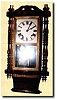 Victorian American Wall Clock, Circa 1890