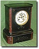 French Marble Mantle Clock, Circa 1870