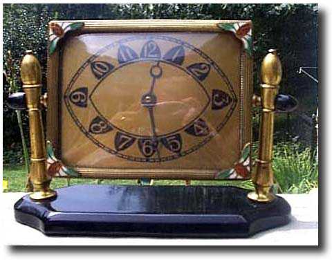 Silvercraft Art Deco Desk Clock — Antique Clocks Price Guide