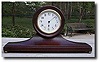 Vintage French Mahogany Mantel Clock