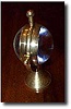 Vintage Swiss Crystal Ball Clock, c. 1939