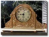 Jennings Bros Brass Mantel Clock, c. 1920's
