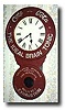 Limited Edition Reproduction of a Baird Figure Eight Advertising Coca Cola Clock