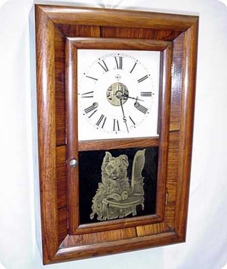 Seth Thomas Miniature Rosewood O.G. 100% Original — Antique Clocks Price Guide