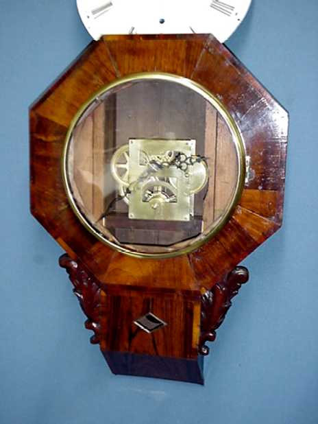 Rare Chauncey Jerome 8-Day American Fusee Wall Clock — Antique Clocks Price Guide