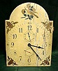 Early 19th Century Wooden American Long Case Dial