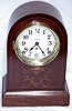 Clocks Seth Thomas Inlaid Mahogany Mantle Clock