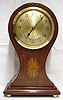 Miniature French Inlaid Balloon Clock