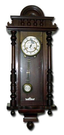 Junghans Vienna Regulator wall clock — Antique Clocks Price Guide
