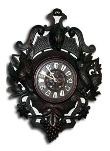 Black Forest wall clock , ca. late 1800's — Antique Clocks Price Guide