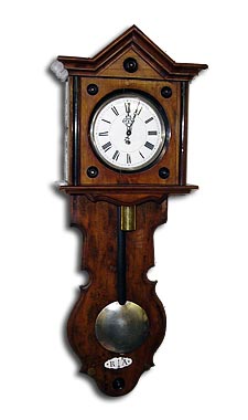 Dachl style single-weight Vienna Regulator by Remember Resch-Gebrueder Uhrenfabriko, 19th century. — Antique Clocks Price Guide