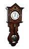 Dachl style single-weight Vienna Regulator by Remember Resch-Gebrueder Uhrenfabriko, 19th century. 