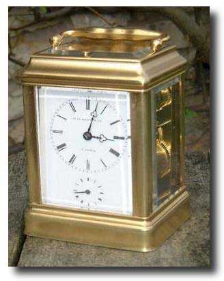 An early Swiss carriage clock by JF Bautte of Geneva c1850. — Antique Clocks Price Guide