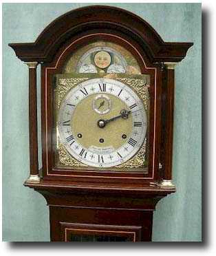 A Sinclair Harding longcase clock dating from 1982. — Antique Clocks Price Guide