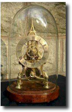 A small late Regency skeleton timepiece, circa 1830 — Antique Clocks Price Guide
