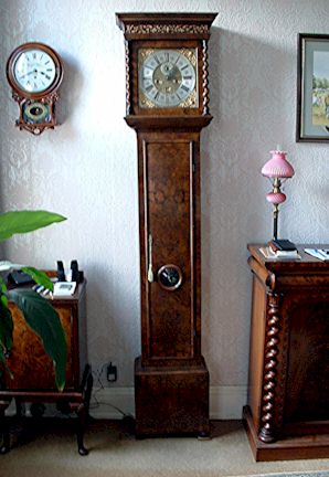 One of the earliest surviving Scottish longcase clocks, made by Thomas Kilgour in Inverness around 1690. Brian Loomes in Brass Dial Clocks p299-300 records that Patrick Kilgour began making clocks in Aberdeen around 1672. — Antique Clocks Price Guide