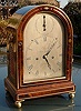 A Regency clock with a rosewood case made by one of the best makers of the time, Ellicott, who were clock and watchmakers to George III.