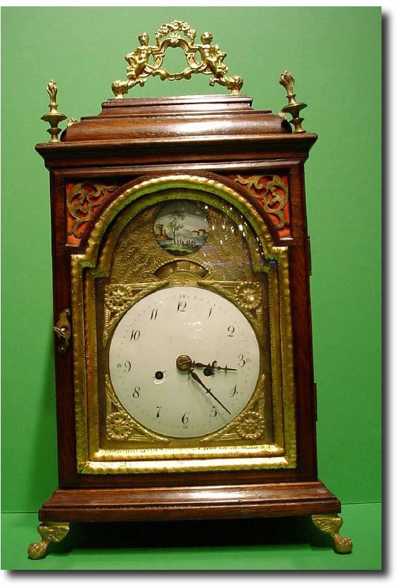 Austrian chiming bracket clock, circa 1830 — Antique Clocks Price Guide