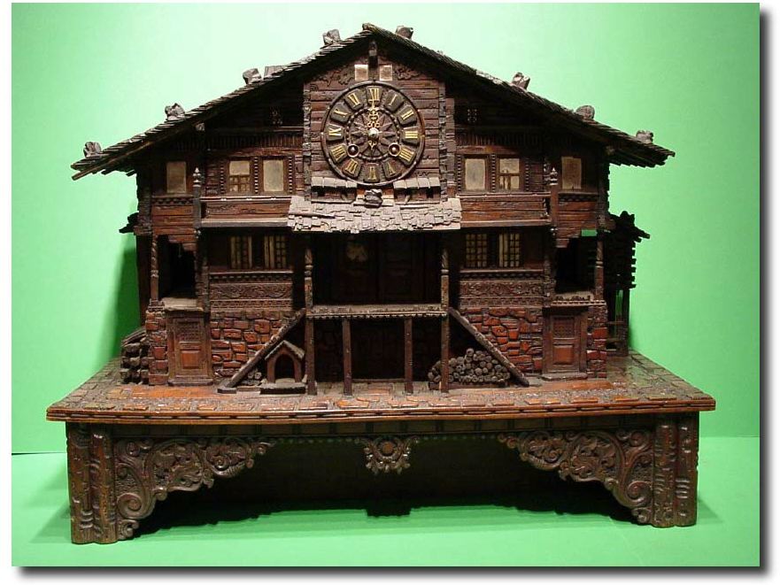Musical automaton with clock, circa 1880. — Antique Clocks Price Guide