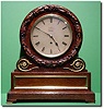 English carved oak single fusee bracket clock by the famous "Walker" of London, circa 1840