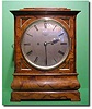 English burr walnut double fusee bracket clock by "Payne and Co", London, circa 1850