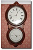 American Seth Thomas walnut perpetual calendar wall clock, late 19th century