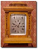 English honey-oak striking bracket clock, circa 1880