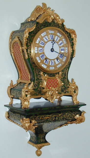 8 day French green boulle clock, Circa 1970 — Antique Clocks Price Guide