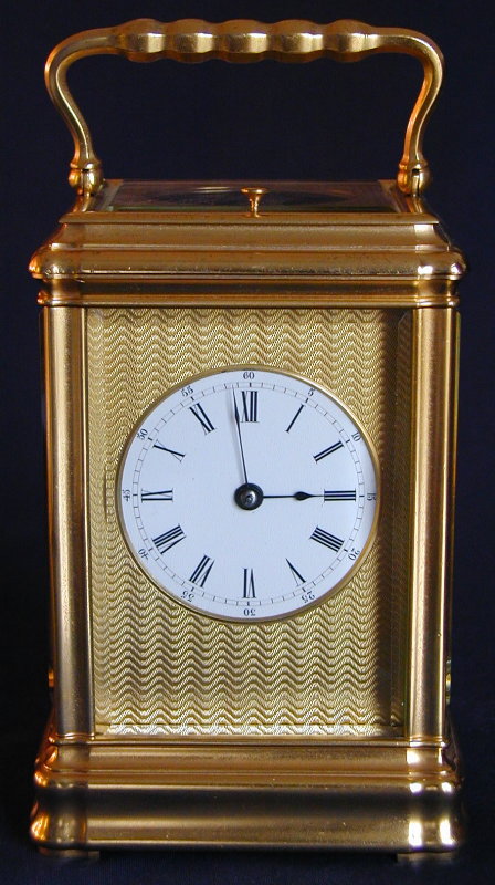 An 8 day French Grande Sonnerie carriage clock — Antique Clocks Price Guide