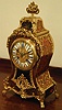8 day French red boulle clock., Vincenti, Paris, Circa 1870