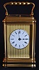 An 8 day French Grande Sonnerie carriage clock