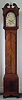 A good quality 20th century mahogany weight driven grandmother clock, Circa 1930