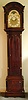 A very fine George III mahogany 8 day long case clock, James Clark, London, Circa 1785