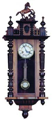 Gustav Becker RA wall clock. May be 15 day, — Antique Clocks Price Guide