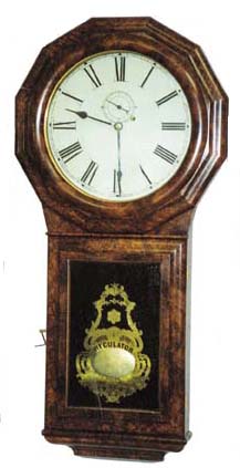 Seth Thomas, "Regulator No. 1 Extra", ca 1875. — Antique Clocks Price Guide