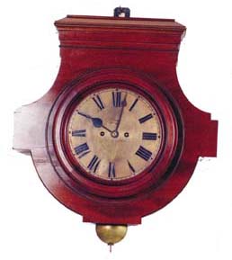 Winterhalter and Hoffmeyer double chain fusee wall gallery clock. — Antique Clocks Price Guide